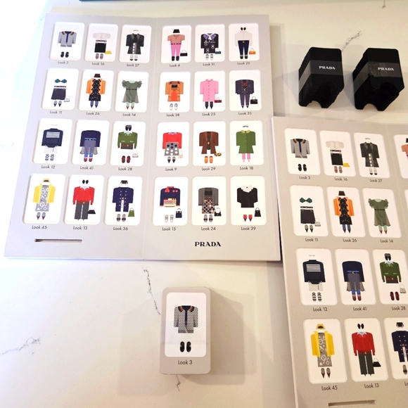 Rare PRADA Spring 2025 Runway Guess WHO ? VIP GIFTBoard Game HTF